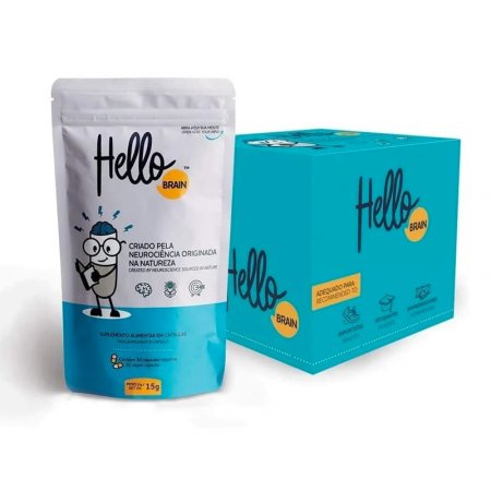 Hellobrain - Caixa com 10 Unidades