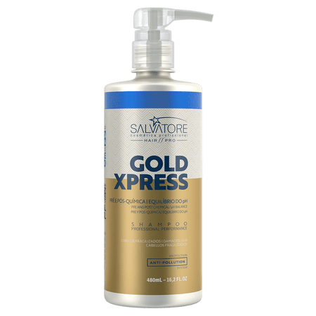 SHAMPOO GOLD XPRESS 480ML SHAMPOO GOLD XPRESS - CLIENTE 480ML - HAIR PRO 2019