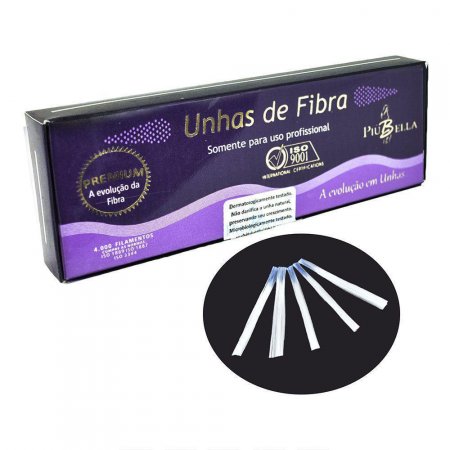 Unhas de Fibra de Vidro - Caixa com 50 Unidades