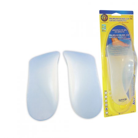 Palmilha 3/4 8002 Siligel com Arco Orthopauher