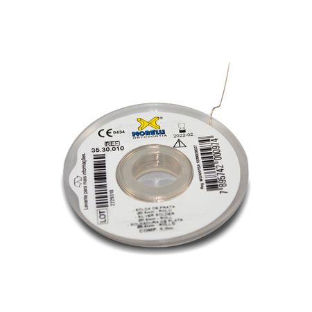 3530010 Solda De Prata 0,5mm Em Rolo - Morelli