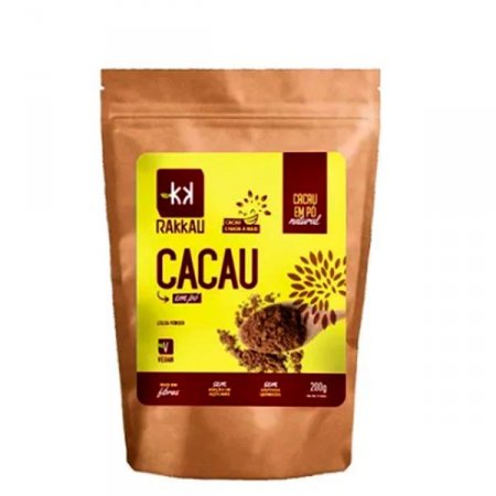 Cacau Em Pó Premium Rakkau 200g