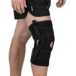 Joelheira Articulada Neoprene C/ Dobradiças Metalicas Mercur - M