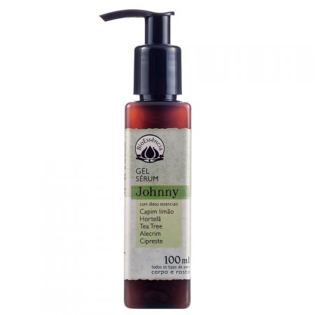 Gel Sérum Hidratante Natural Johnny 100ml   BioEssência