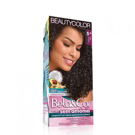 Tonalizante Bela Cor 50 Castanho Claro Beauty Color