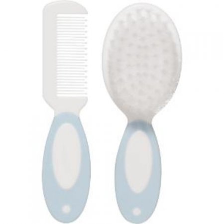Escova E Pente Baby - Azul Buba Baby