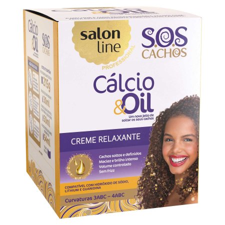Guanidina Calcio&Oil Creme Relaxante Salon Line 349ml