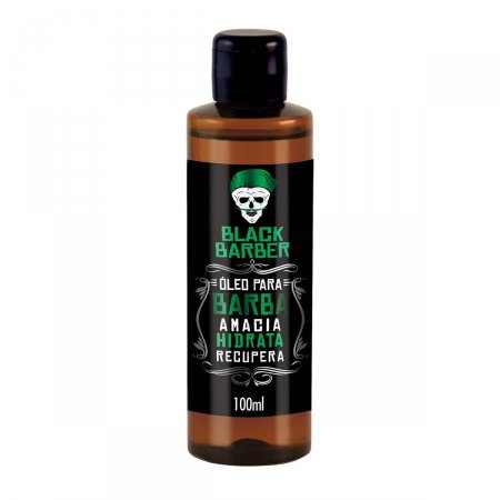 Óleo para Barba Black Barber com 100ml