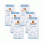 Kit Terramater 6 Cristais de Quartzo Esfoliantes Orgânico 40g