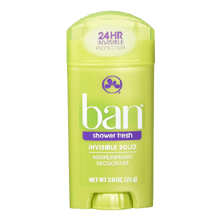 Ban Shower Fresh Invisible Solid - Desodorante 73g