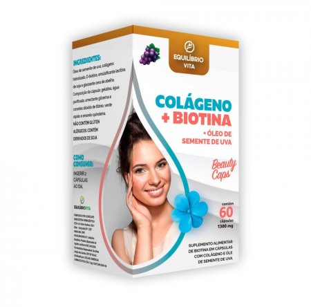Colágeno + Biotina 60 Cápsulas