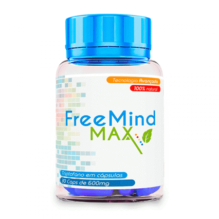 Free Mind Max Triptofano em Capsulas 100% Natural