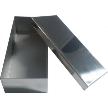 Estojo Inox Liso 18 x 07 x 02 cm Aconox