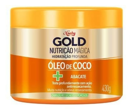 Niely Gold Nutrição Mágica Hidratação Profunda 430 Gr
