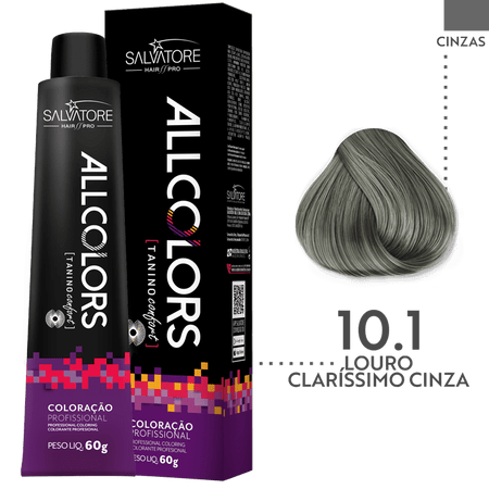 ALL COLORS 60G 10.1 - LOURO CLARISSIMO CINZA