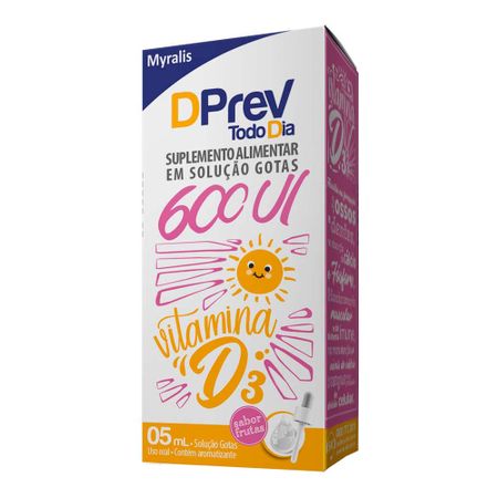 Vitamina D Dprev Todo Dia 600UI 4ml