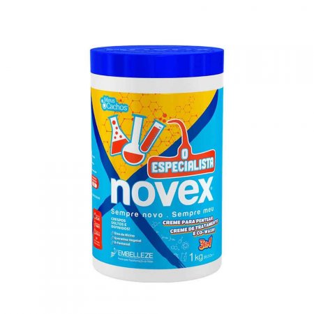 Creme De Pentear Crespo Solto 3 Em 1 Novex 1Kg