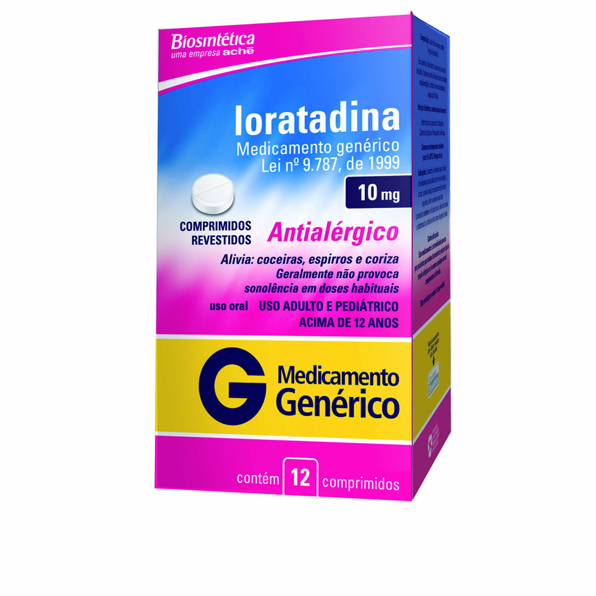 Loratadina 10mg