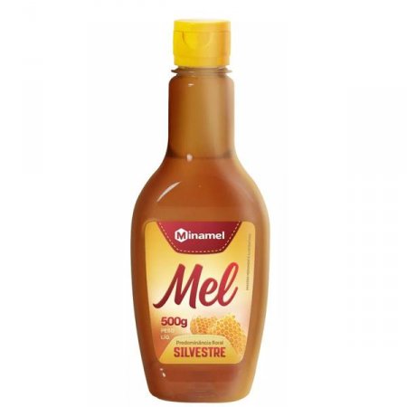 Mel Silvestre Minamel Predominância Floral Bisnaga 500g