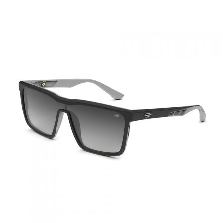 Óculos de sol mormaii roma preto parede cinza