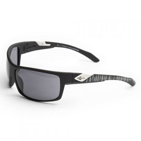 Óculos de sol mormaii joaca preto fosco com branco rajado