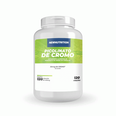 NewNutrition Picolinato de Cromo 120 Cápsulas