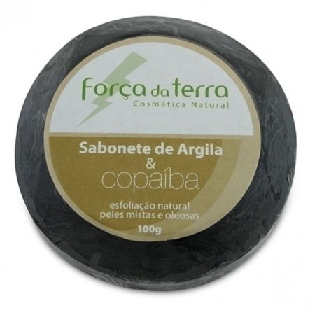 Sabonete de Argila e Copaíba 100g - Força da Terra