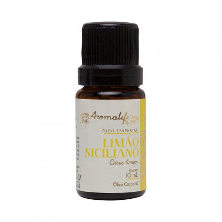 Óleo Essencial de Limão Siciliano 10ml - Aromalife