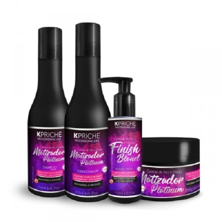 Platinum Blond Kpriche Kit Matizador 870ml