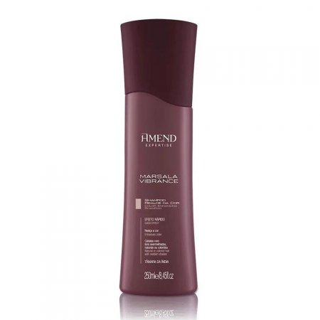 Shampoo Marsala Vibrance Realce Da Cor Amend 250Ml
