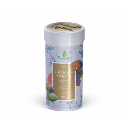 Racao Poytara Ciclideos Onivoros Oscar Racao Poytara Ciclídeos Onivoros Oscar-385g -Azul Claro