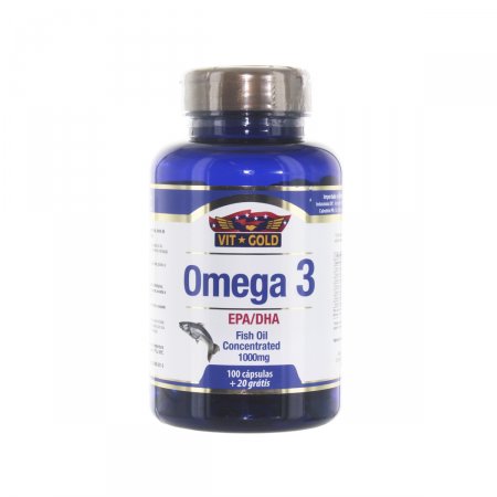Ômega-3 Vit Gold com 100 cápsulas