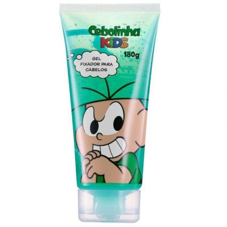 Gel Fixador Cabelos Turma da Mônica Cebolinha Kids 180gr