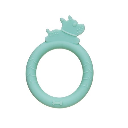 Mordedor de Silicone Pulseira Cachorro Verde Girotondo Baby