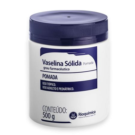 Vaselina Sólida 500g - Rioquímica