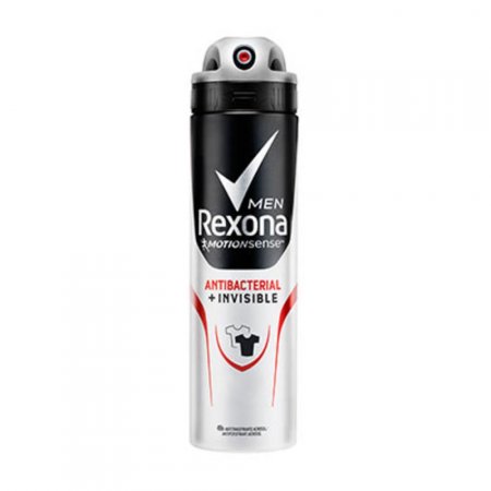 Desodorante Rexona Men Motionsense Antitranspirante Aerossol Antibacterial e Invisible 150ml