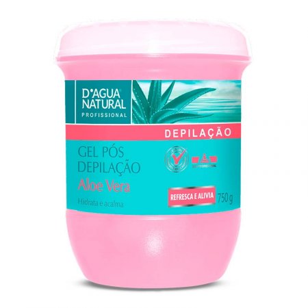 Gel Pós Depilação 750g