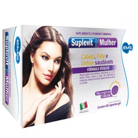 Suplevit Mulher 60 Cápsulas EMS