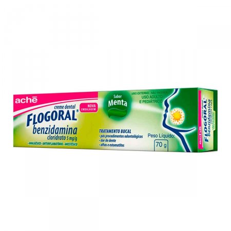 Pasta de Dente Flogoral Menta com 70g