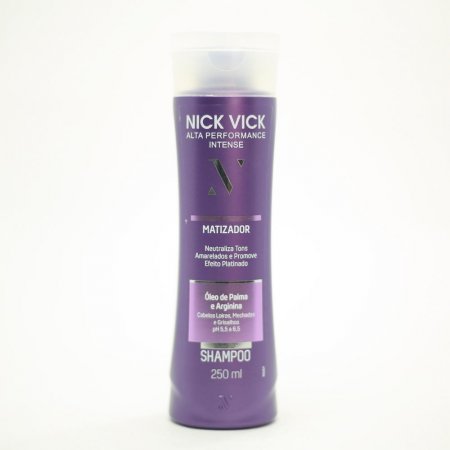 Shampoo Matizador Nick Vick Alta Performance 250ml