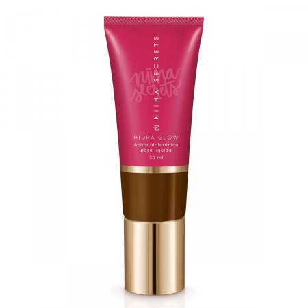 Base Líquida Niina Secrets Hidra Glow Cor 95 com 30ml