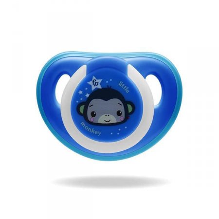 Chupeta Fisher-Price Glow + Case Esterilizador 6 a 18 meses Tamanho 2