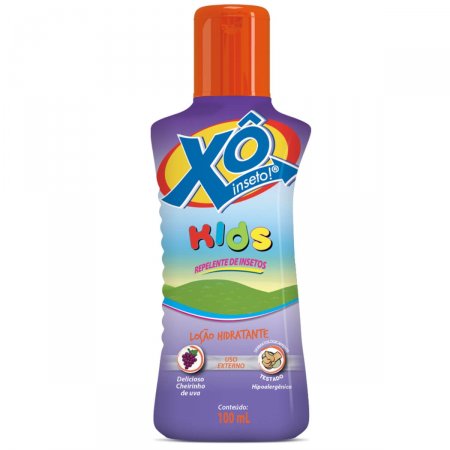 Repelente de Insetos Infantil Xô Inseto Kids Loção com 100ml