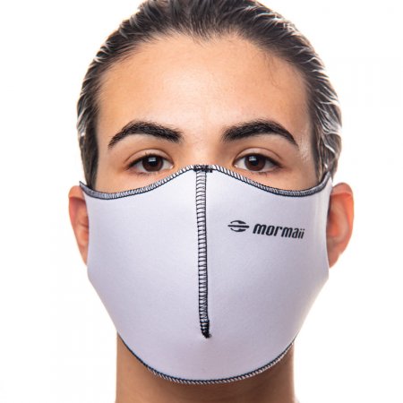 Kit 3 Máscaras de Proteção Mormaii Neoprene Anatômica Lavável