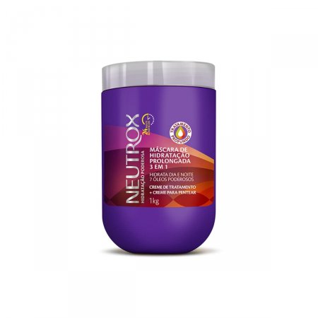 Máscara de Tratamento Capilar Neutrox 24 Multibenefícios com 1kg