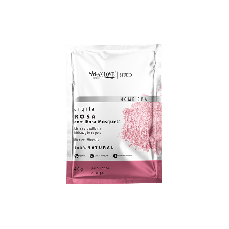 ARGILA ROSA COM ROSA MOSQUETA