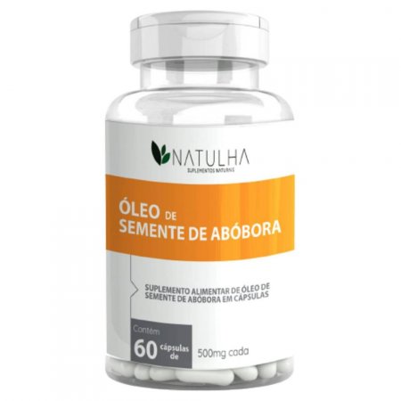 Óleo de Semente de Abóbora 1000mg 60 cápsulas - Natulha