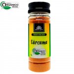 Cúrcuma Orgânica PURA Kampo de Ervas 70g Cúrcuma Longa