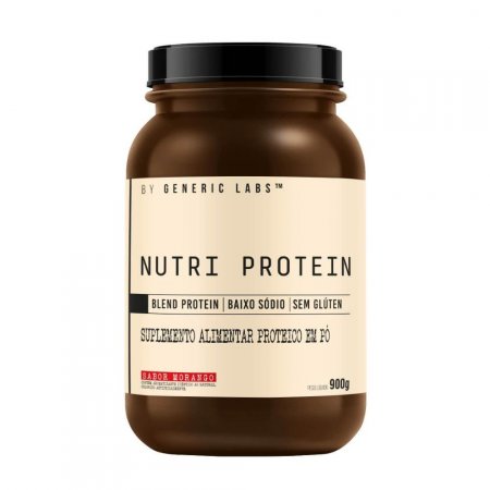 Nutri Protein (900g) - Morango - Generic Labs