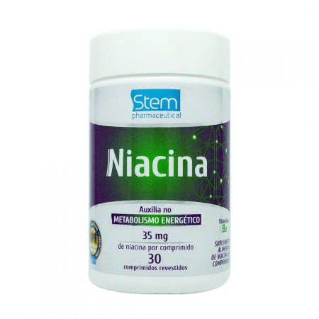 Niacina 35mg 30 Comprimidos Stem